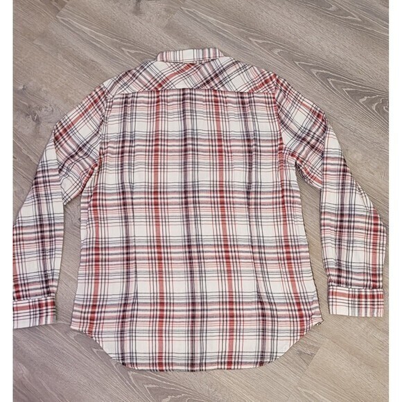 Kenneth Cole Reaction Men's Red Striped Long Sleeve‎ Button Down Shirt Size XL - Picture 15 of 16